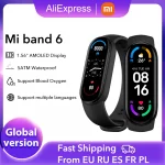Global Version Xiaomi Mi Band 6 Smart Bracelet 1 56 AMOLED Screen miBand 6 Heart Rate